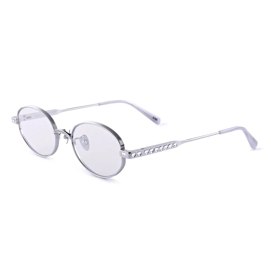 Provenza Silver / Heart Diamonds Mirror Lens