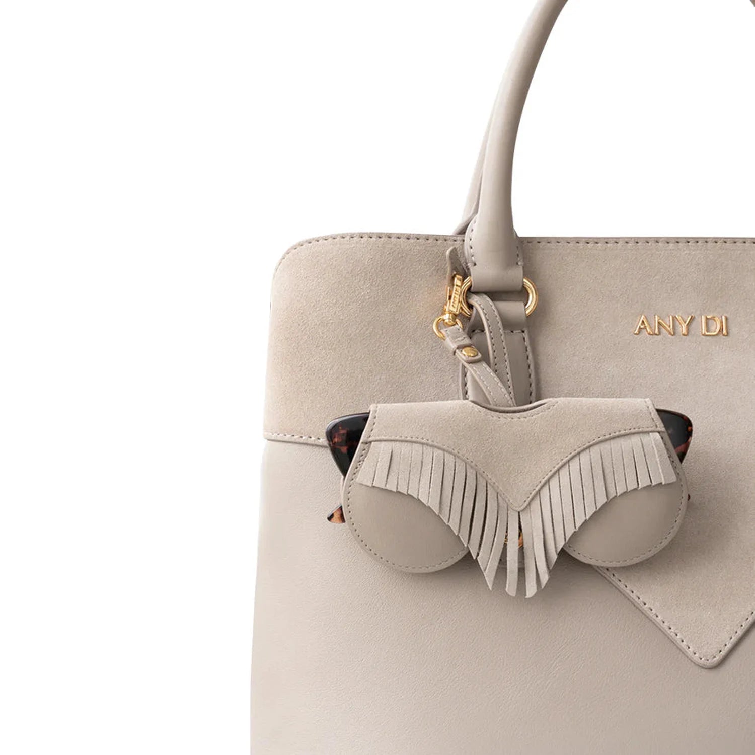 SunCover | Glasses Cover | Taupe Fringes