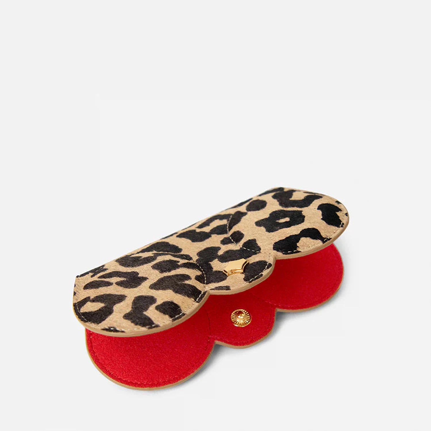 SunCover | Glasses Cover | Leo Fur Red