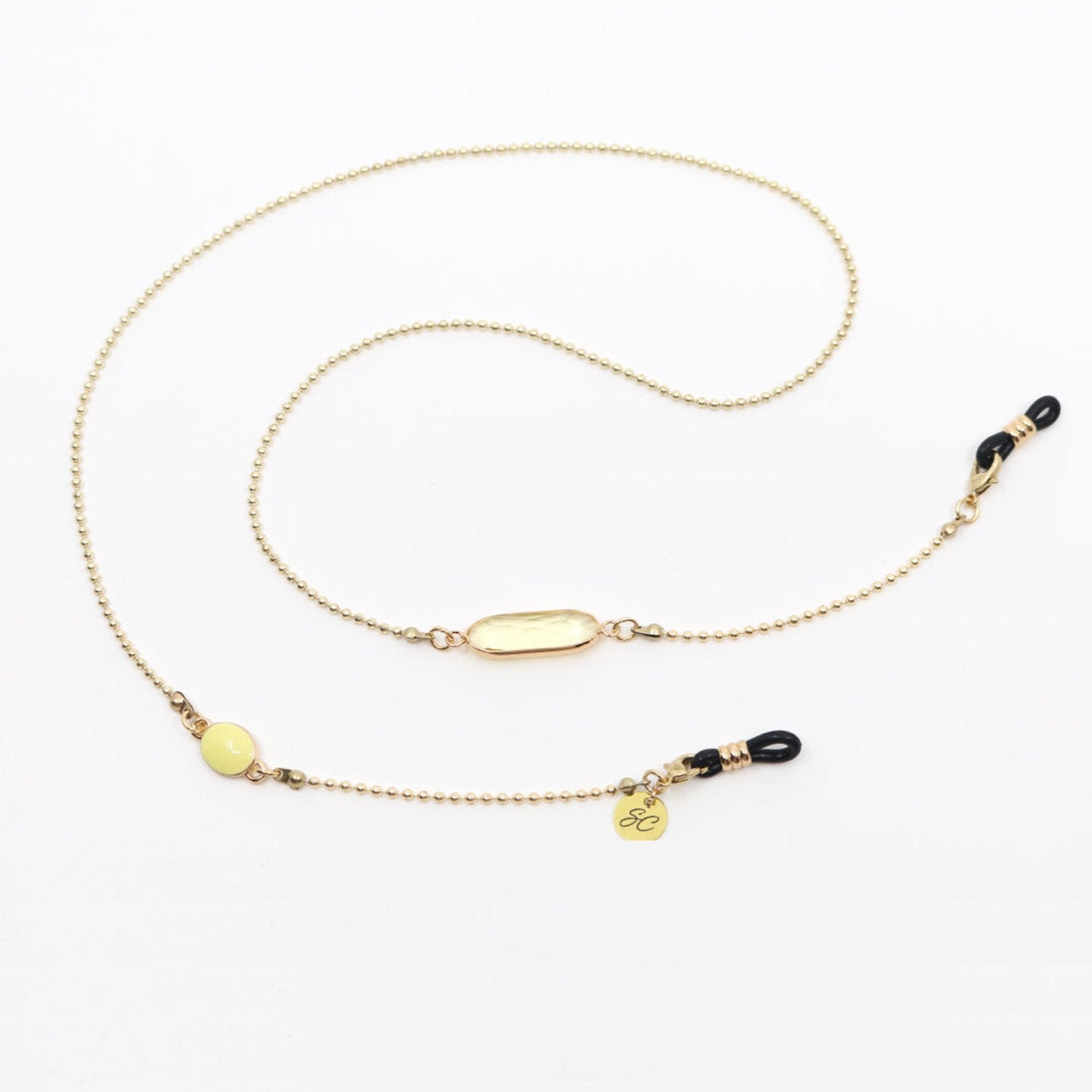 Crystal C Chartreuse | Eye Glasses Chain