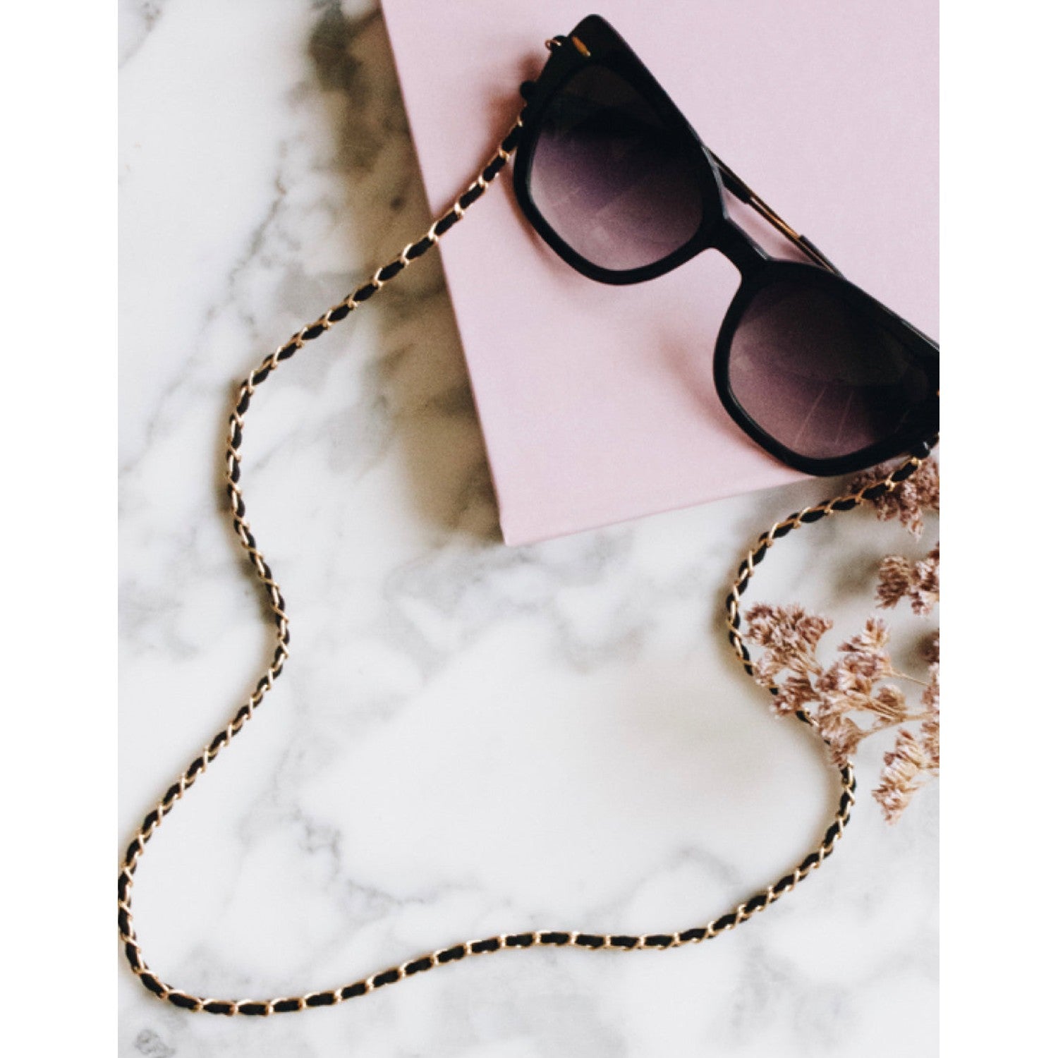 Classy C Black Gold | Glasses strap