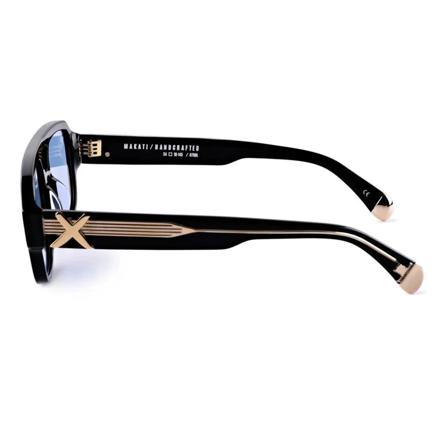Makati 2.0 Gloss Black / Blue Photochromic