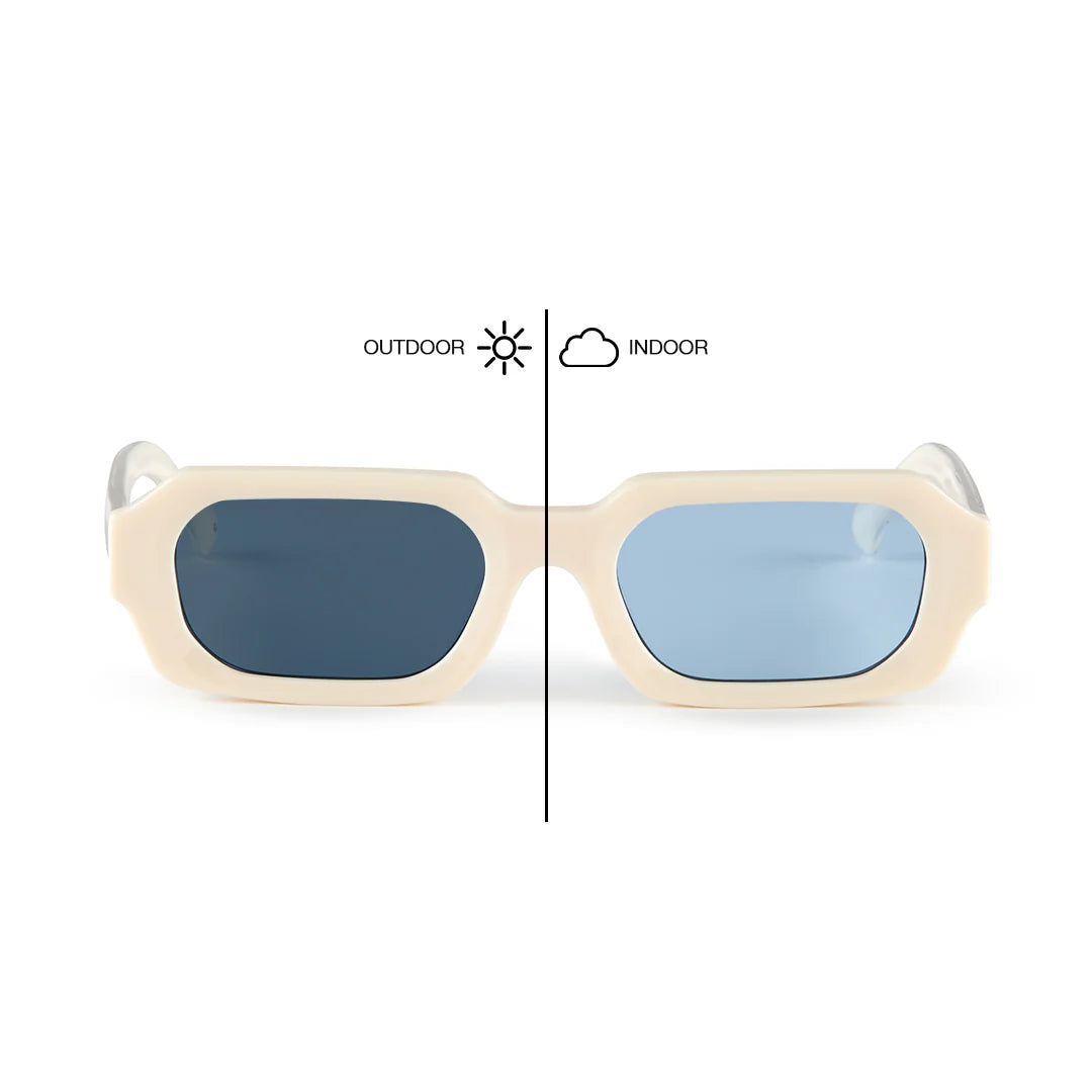 Naken Cream / Blue Photochromic