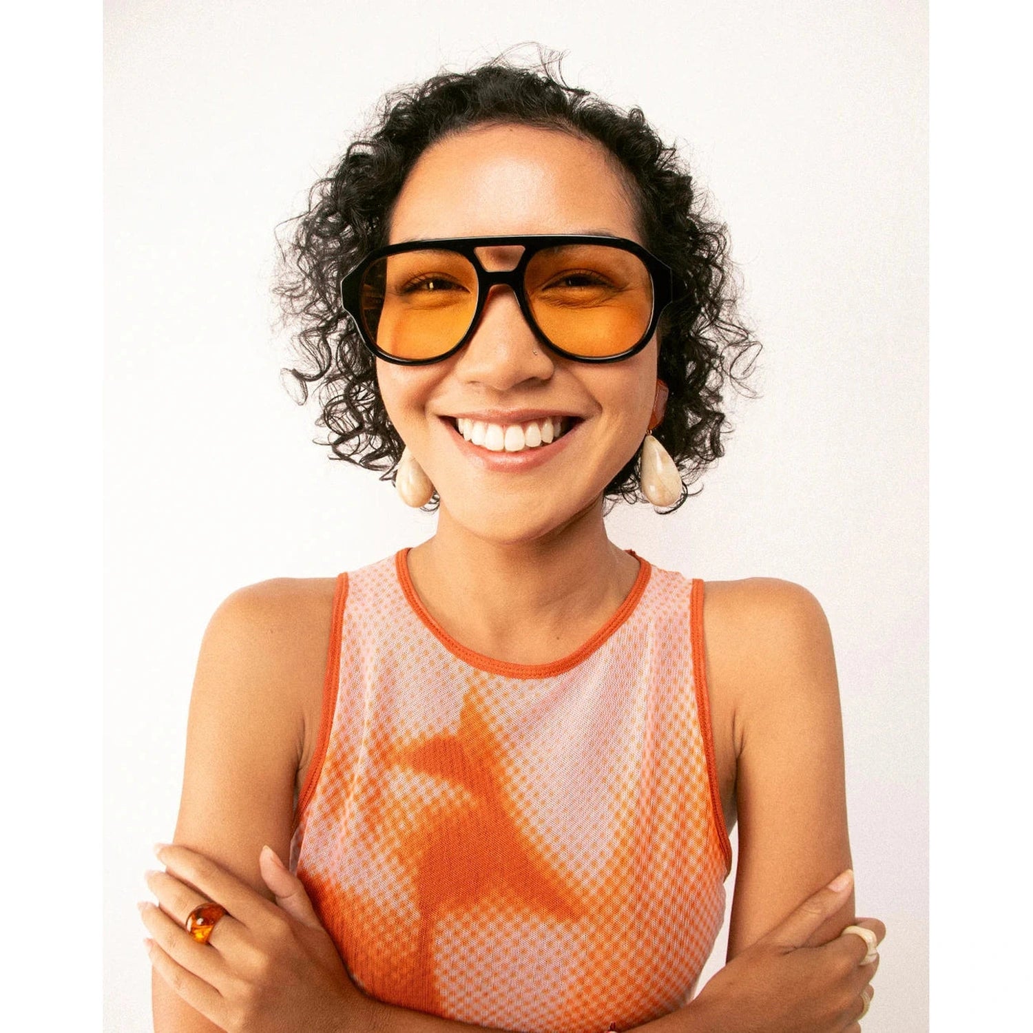 Le Style Gloss Black / Yellow Photochromic