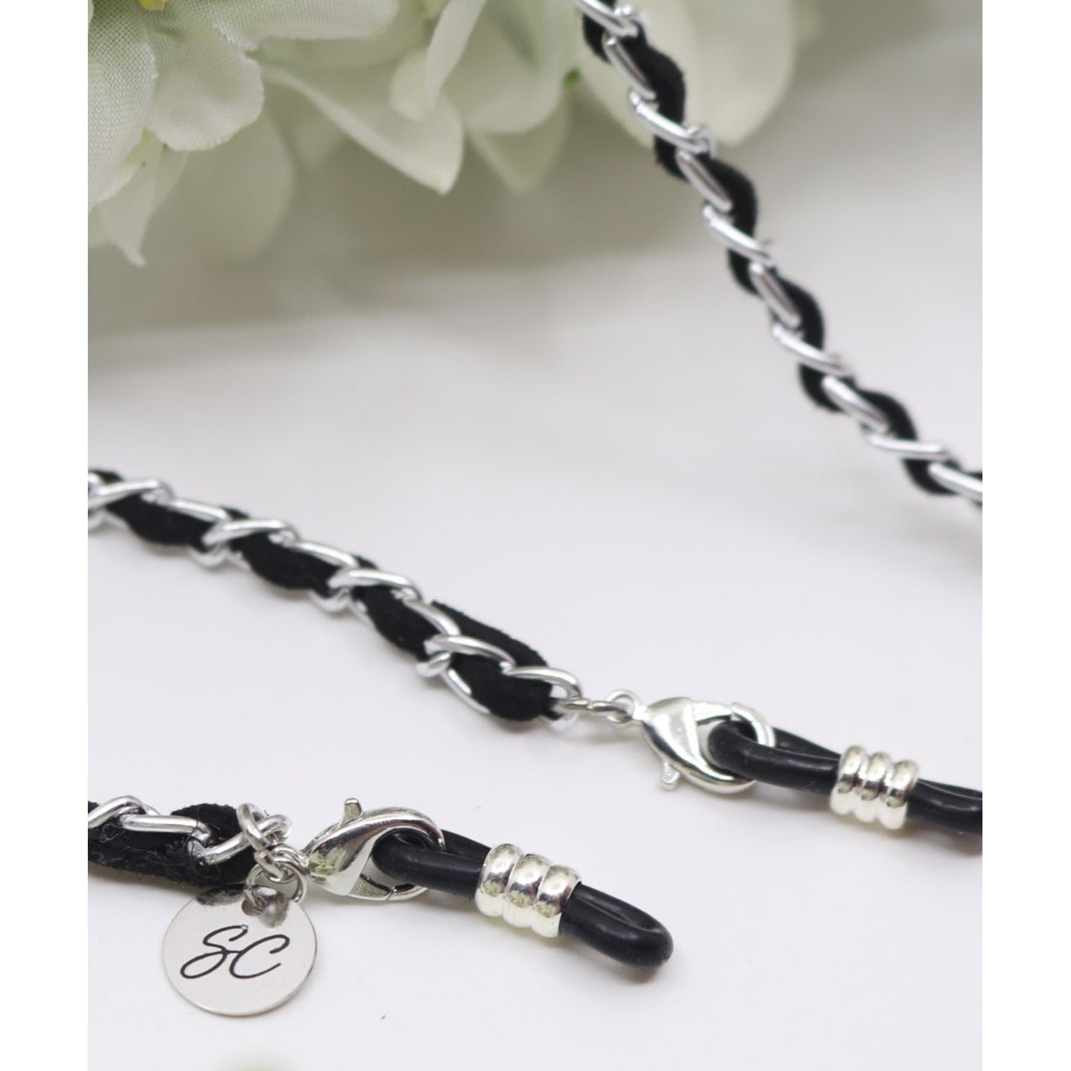 Classy C Silver | Sunglasses chain