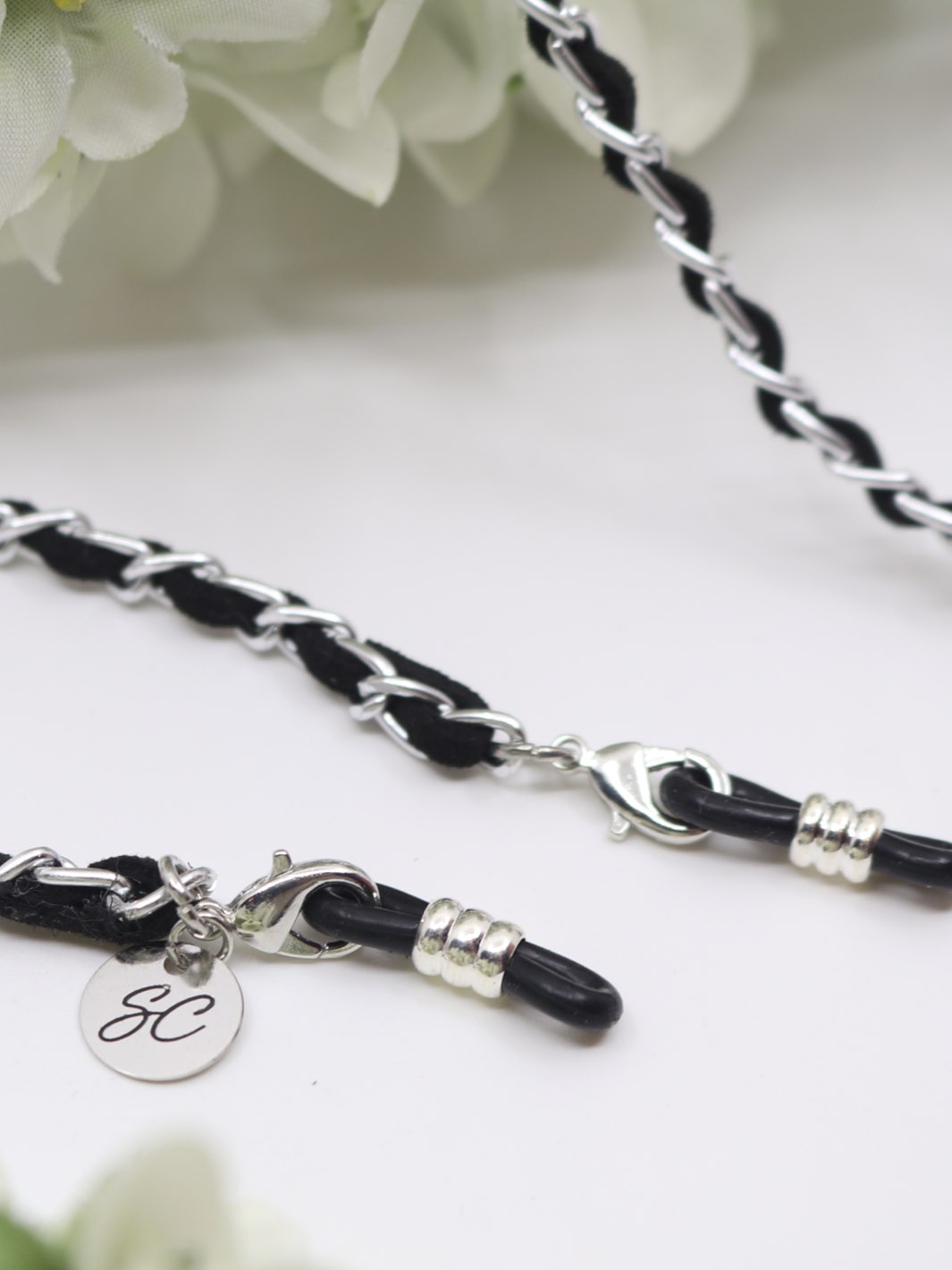 Classy C Silver | Sunglasses chain