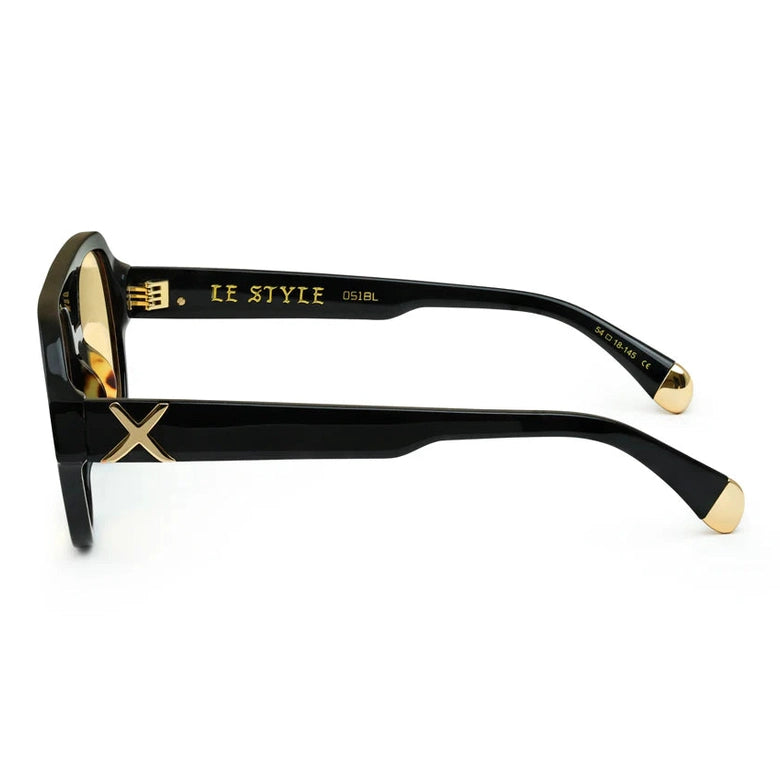 Le Style Gloss Black / Yellow Photochromic