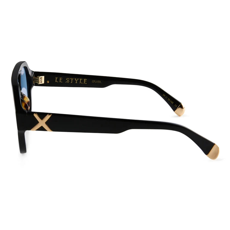 Le Style Gloss Black / Blue Photochromic
