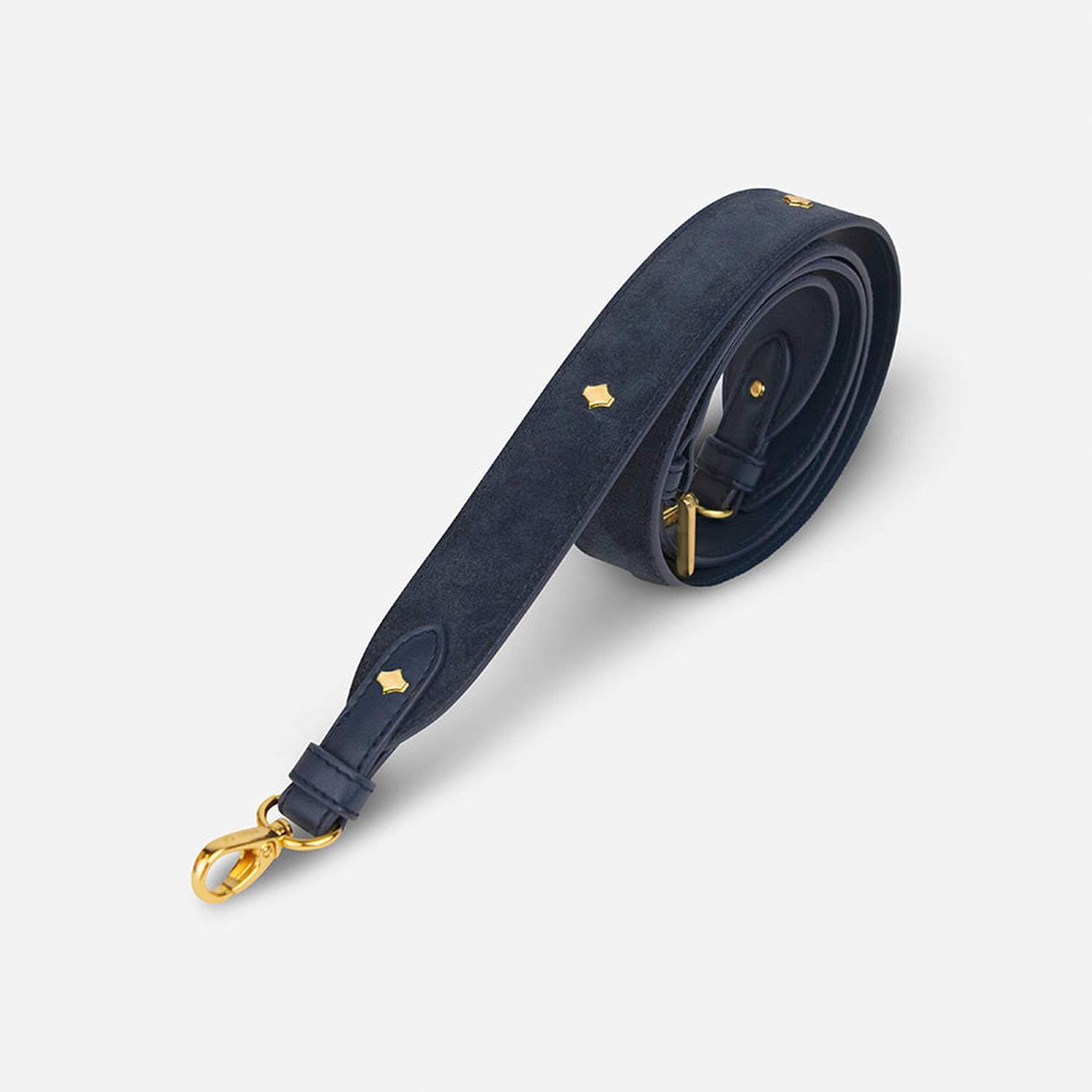 Phone Strap Set | Navy Leather