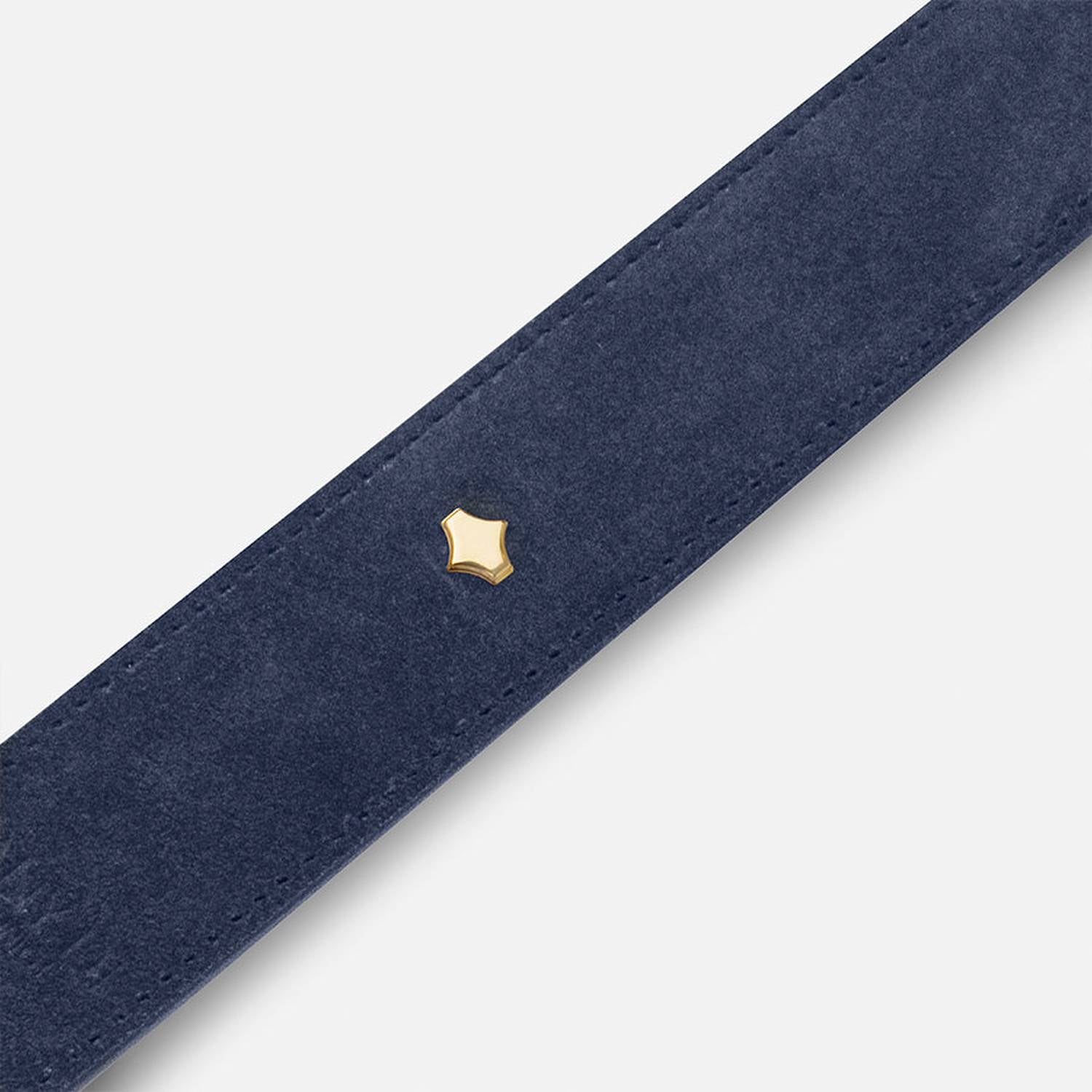 Phone Strap Set | Navy Leather