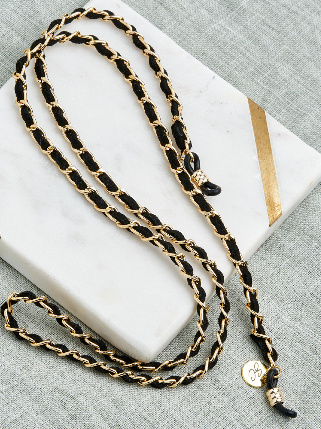 Classy C Black Gold | Glasses strap