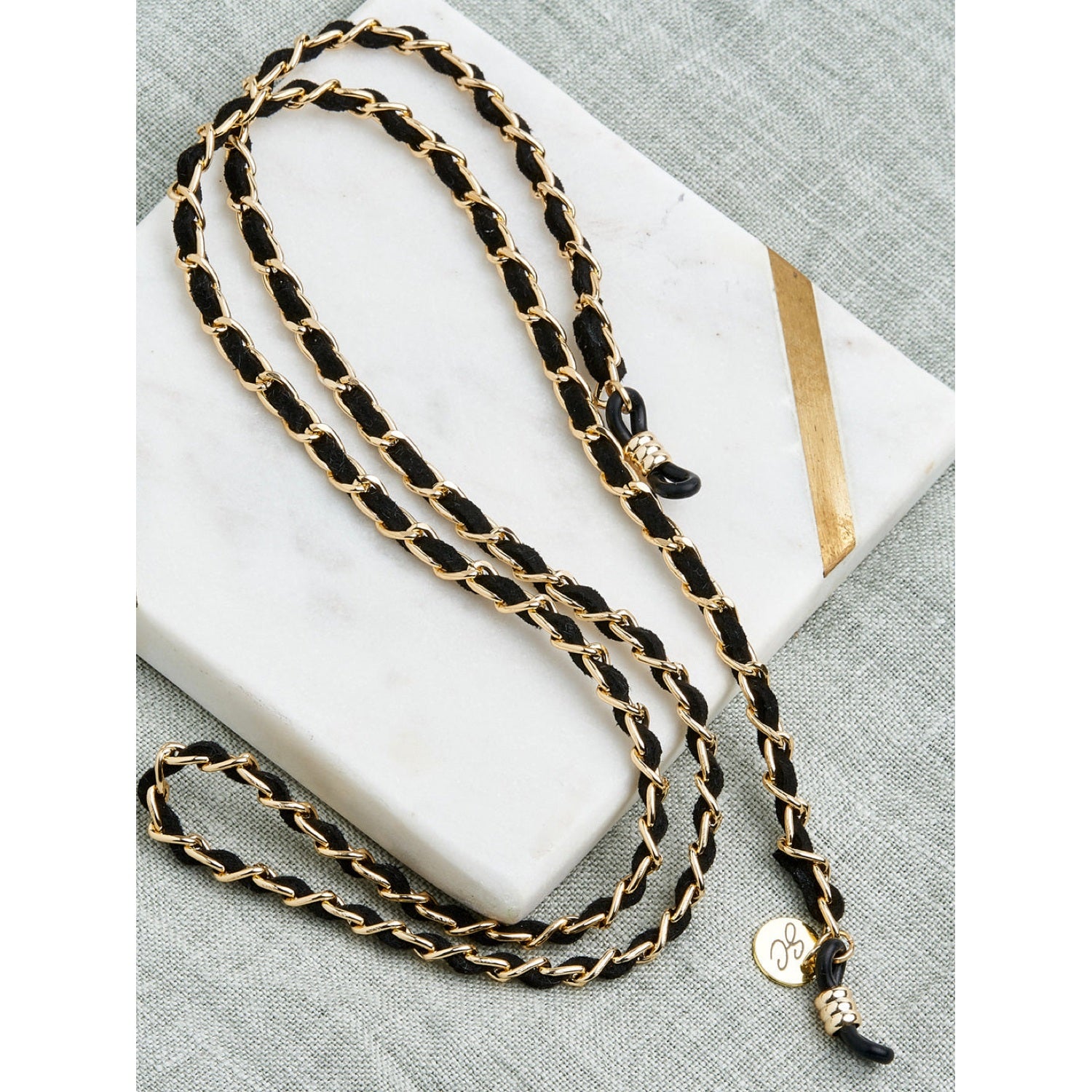Classy C Black Gold | Glasses strap