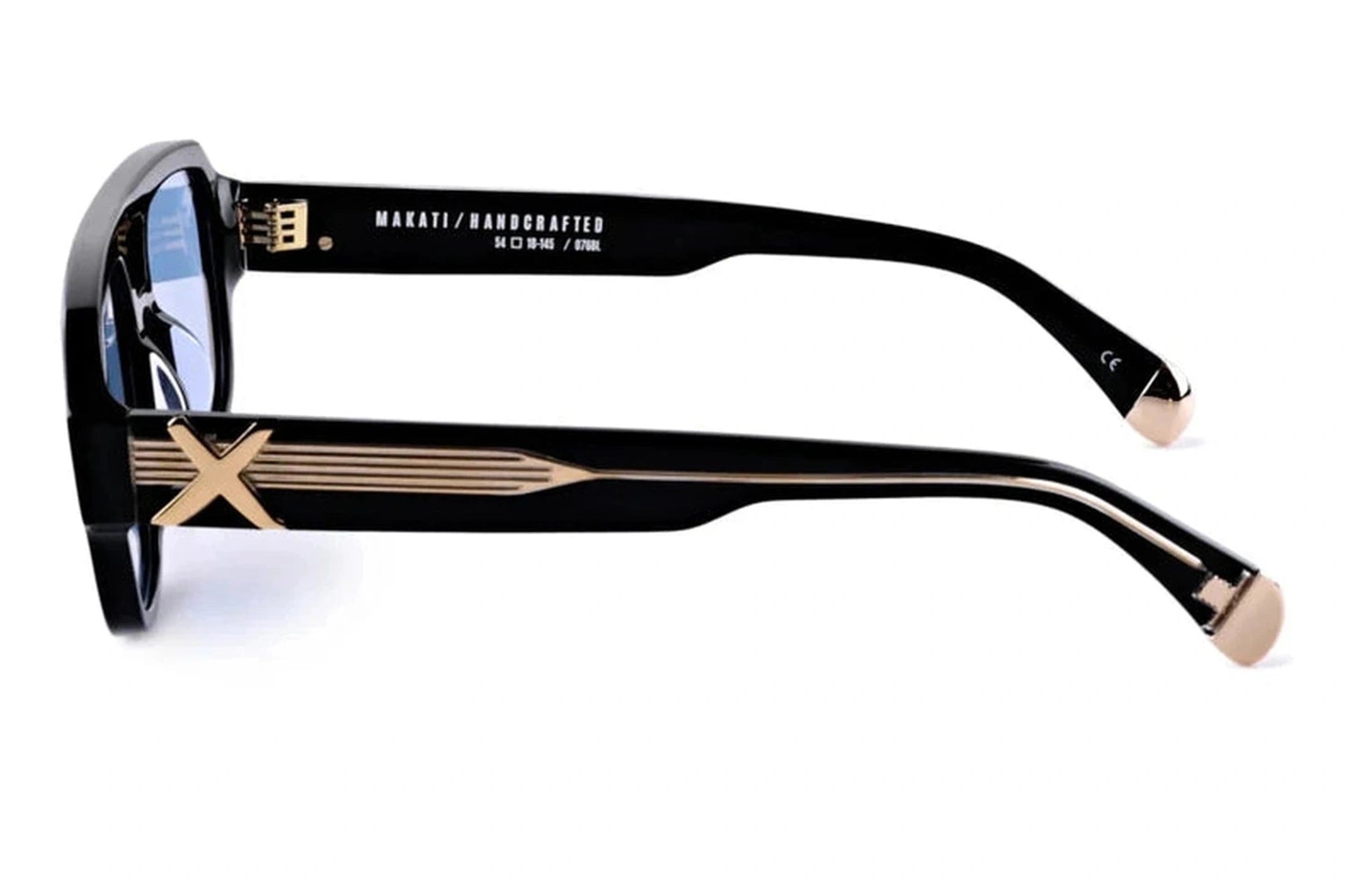 Makati 2.0 Gloss Black / Blue Photochromic
