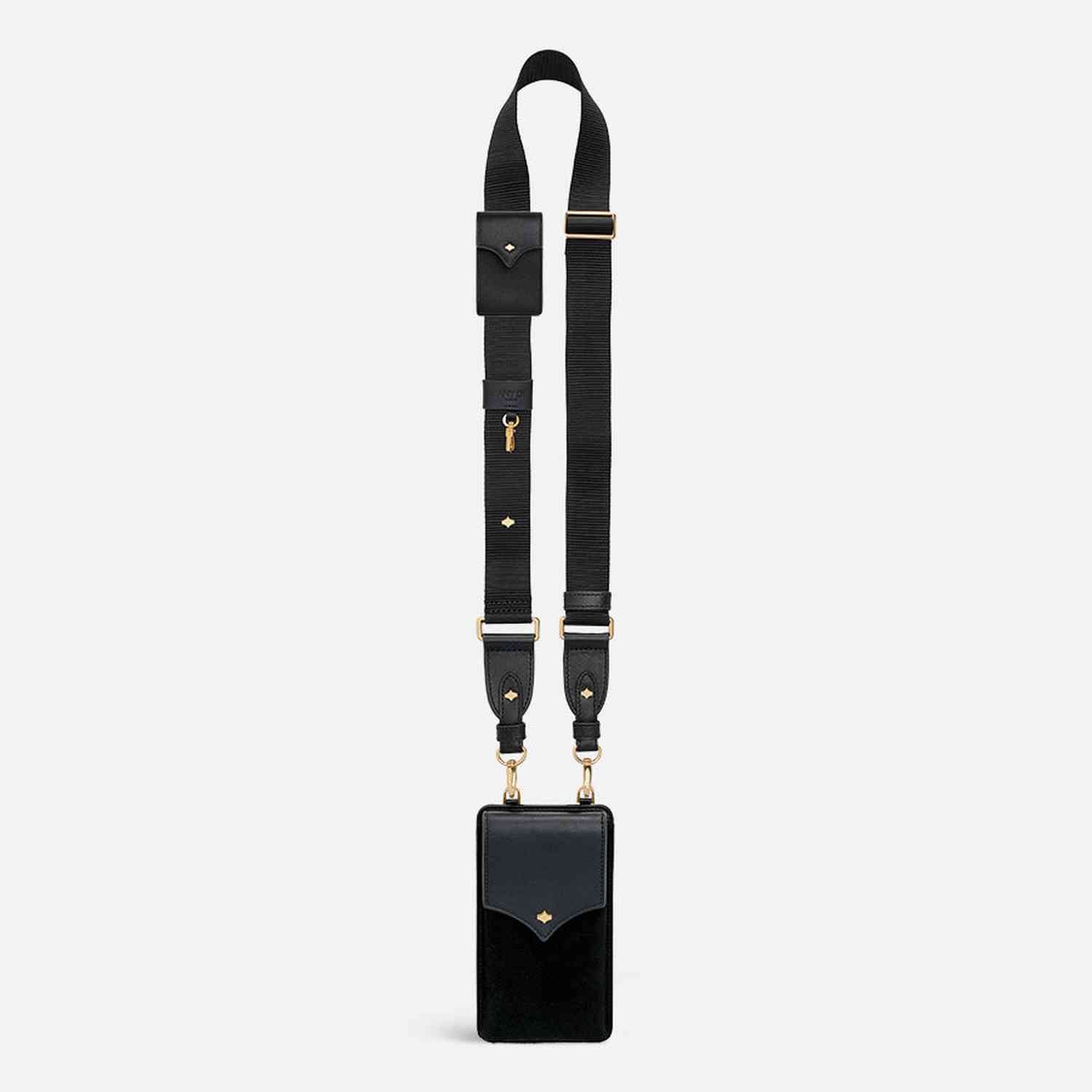 Phone Strap Set | Black Gold