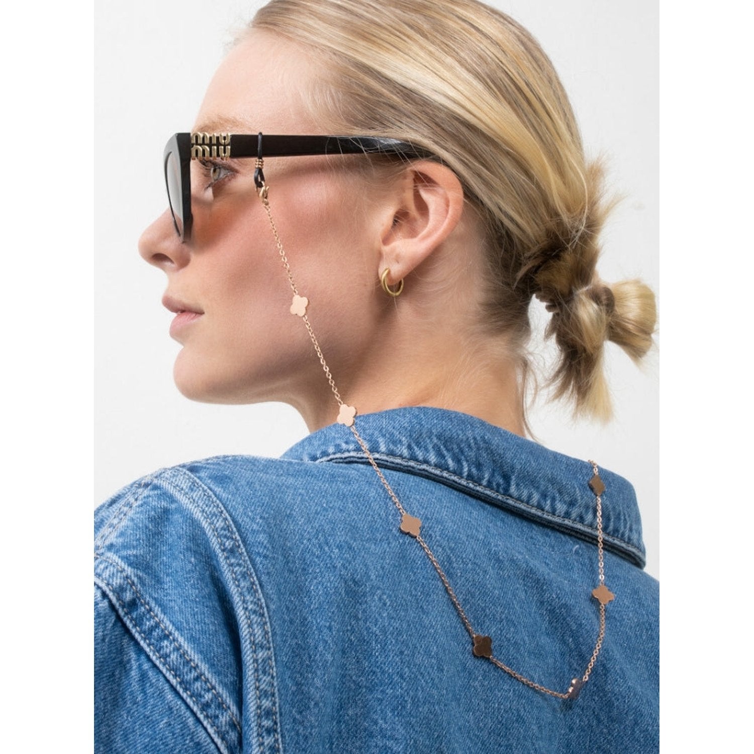 Ruby Air Rose gold | Glasses chain
