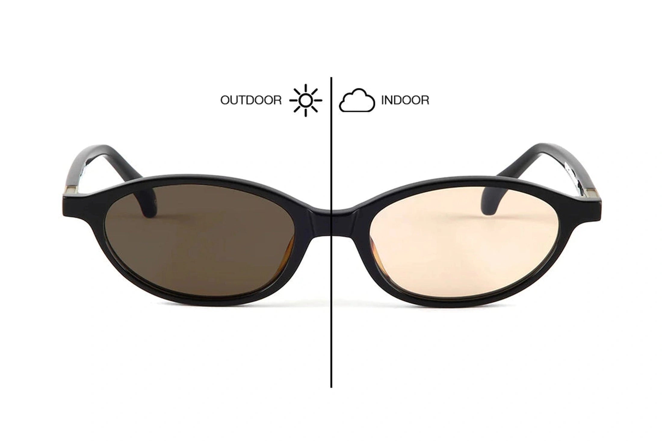 Sammy Gloss Black / Cola Photochromic