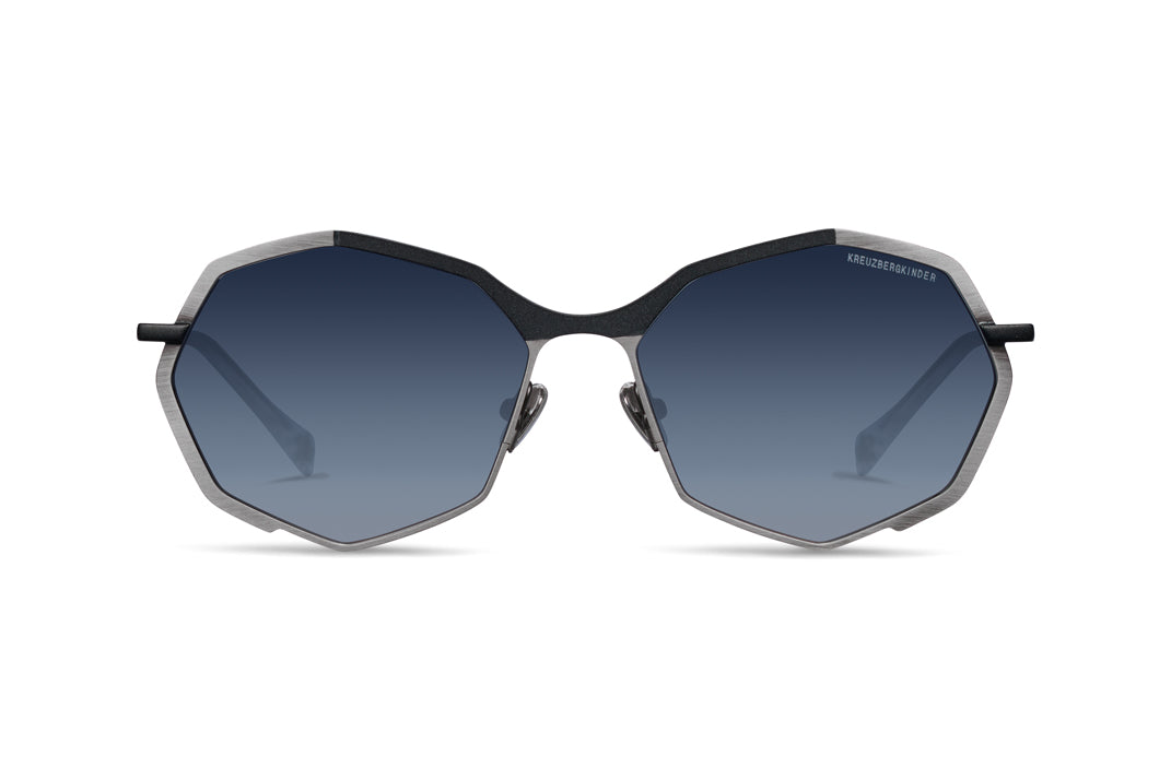 Adi | Matte Black Brushed Silver