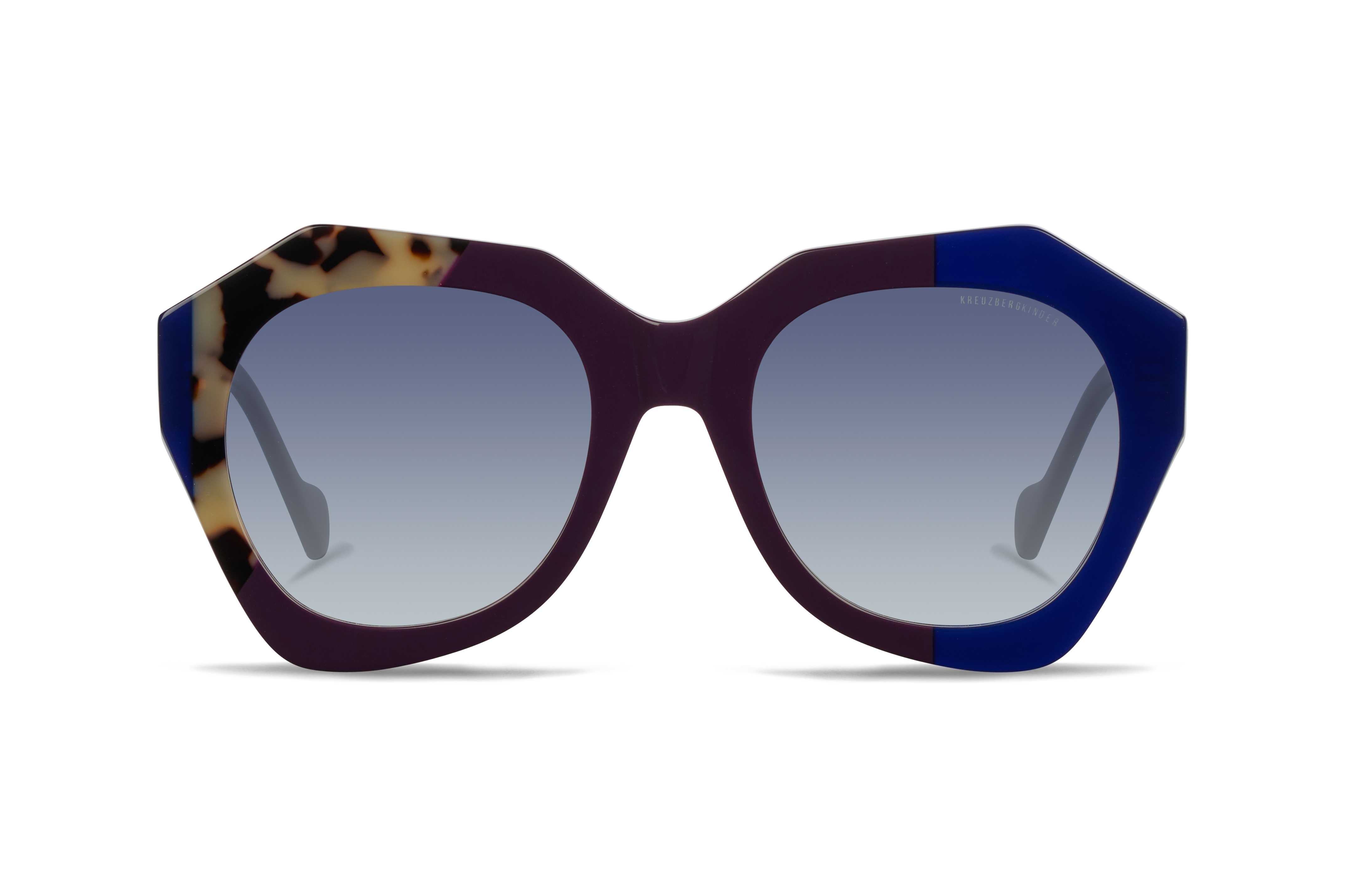 Medea | Plum - Tortoise - Blue